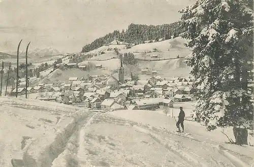 Oberstaufen Panorama glca.1915 123.756