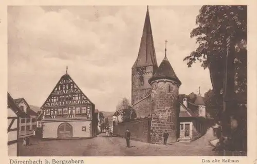 Dörrenbach/Bergzabern Altes Rathaus gl1926 93.382