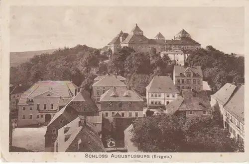 Schloss Augustusburg im Erzgebirge ngl B5609