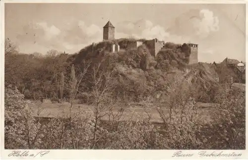 Halle a.S. Ruine Giebichenstein gl1927 B6520