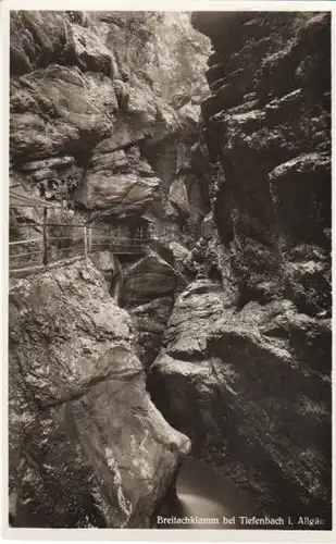 Tiefenbach b.Oberstdorf Breitachklamm ngl B7191