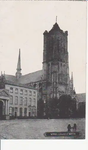 Ypern Kirche St. Martin feldpgl1915 204.050