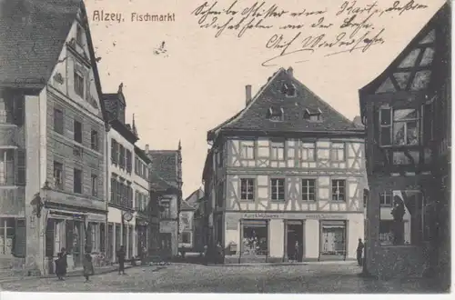 Alzey Fischmarkt gl1917 94.711