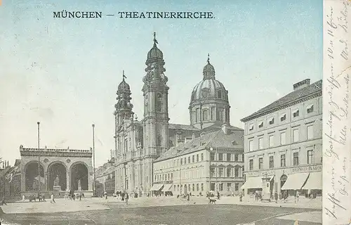 München Theatinerkirche gl1902 123.800