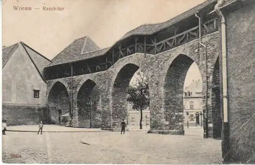 Worms a.Rh - Raschitor gl1912 B5574