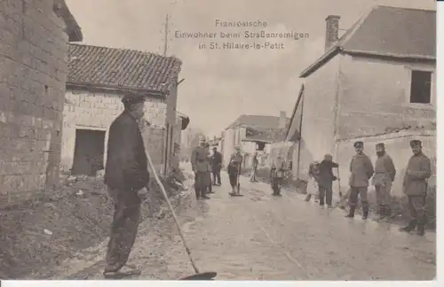 St.Hilaire-le-Pet. Straßenreinigung feldpgl1915 201.211