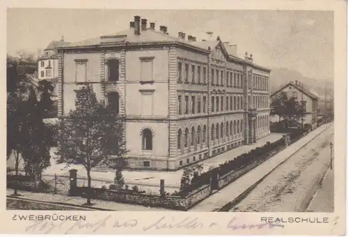 Zweibrücken Realschule feldpgl1918 93.509