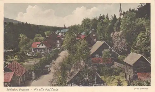 Schierke/Brocken Die alte Dorf-Straße ngl 95.700