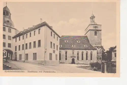 Kirchheimbolanden Stadthaus mit Peterskirche ngl 93.752