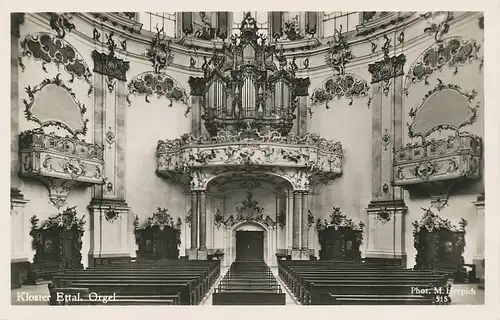 Kloster Ettal Orgel ngl 120.004