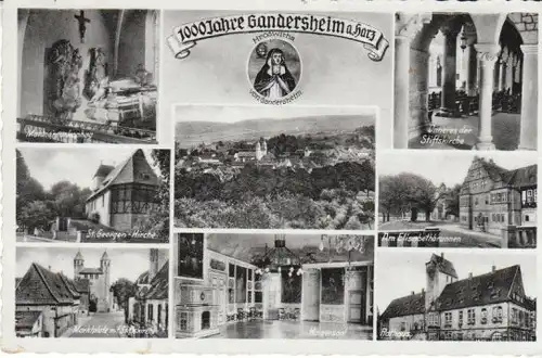 1000 Jahre Gandersheim a.Harz Mehrbildkarte ngl B5700
