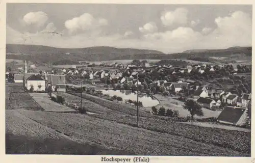 Hochspeyer/Pfalz Panorama gl1940 93.435