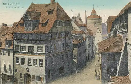 Nürnberg Albrecht-Dürer-Haus gl1908 124.863