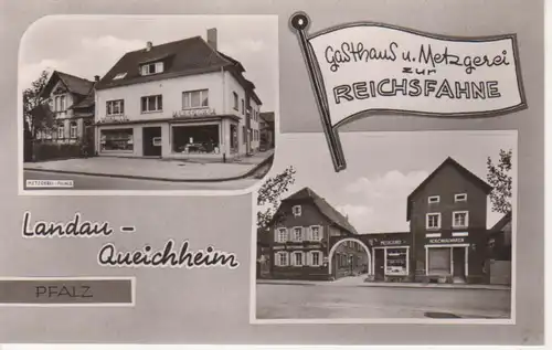 Landau-Queichheim Gasthaus Zur Reichsfahne ngl 93.388