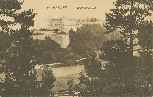 Eichstätt Willibaldsburg feldpgl1916 119.845