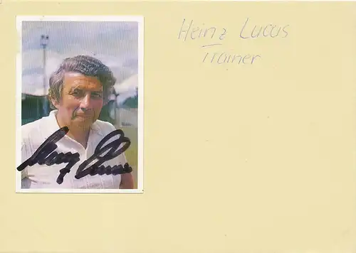 Fußball: Heinz Lucas 112.962