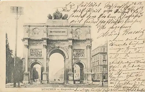 München Siegestor gl1903 125.595