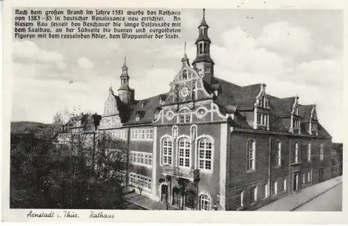 Arnstadt i.Thür. Rathaus ngl B5796