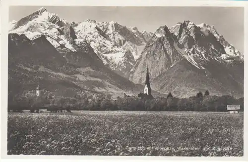 Garmisch m.Alpspitze Waxenstein Zugspitze ngl B7215