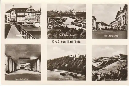 Gruß aus Bad Tölz Mehrbildkarte ngl B7245