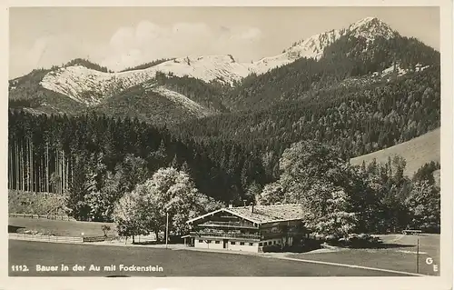 Bauer in der Au mit Fockenstein gl1935 119.338