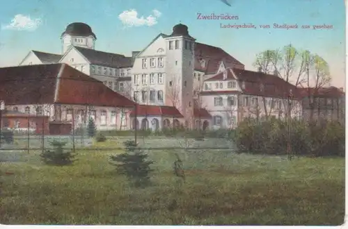 Zweibrücken Ludwigschule feldpgl1916 93.506