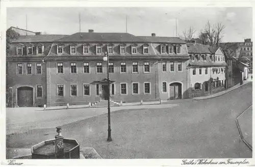 Weimar Goethe Wohnhaus am Frauenplan gl1933 B6772