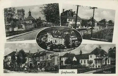 Grafenwöhr Lagerwache Kasino Gasthof gl1938 120.732