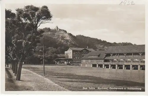 Bad Sulza Kurhotel Gradierwerk Sonenburg gl1929 B6782