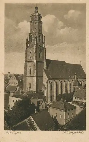 Nördlingen St. Georgskirche gl1930 122.729