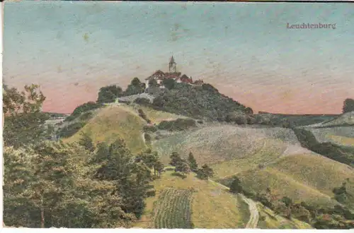 Die Leuchtenburg bei Kahla gl1927 B5677