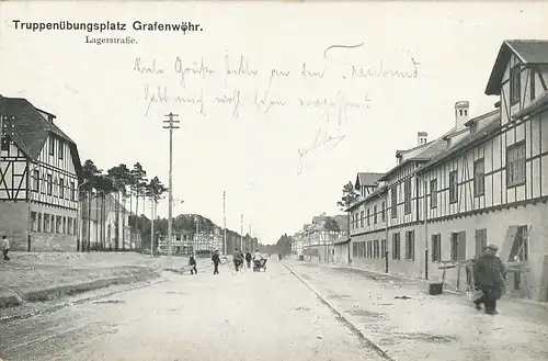 Grafenwöhr Truppenüb.pl. Lagerstr. feldpgl1916 120.749