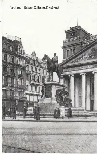 Aachen Kaiser-Wilhelm-Denkmal feldpgl1915 B5704