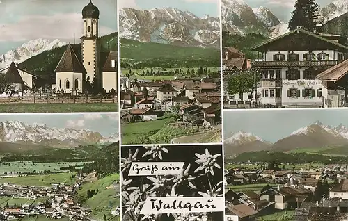 Wallgau 5 Teilansichten gl1967 119.990