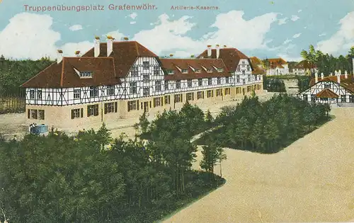 Grafenwöhr Artillerie-Kaserne feldpgl1916 120.737