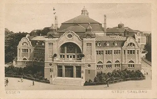 Essen Städtischer Saalbau gl1924 132.832