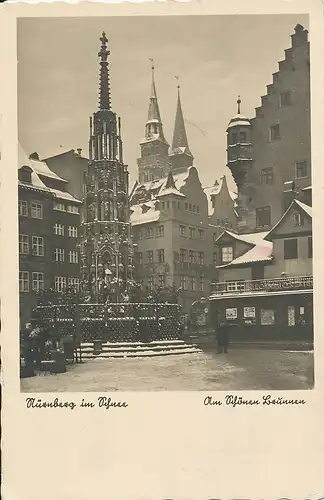 Nürnberg Schöner Brunnen gl1940 124.438