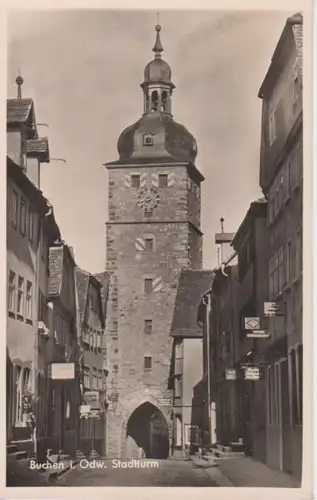 Buchen i.O. Stadtturm gl1951 93.182