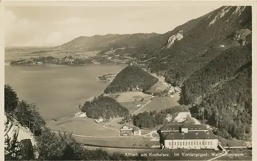 Walchenseewerk mit Altjoch am Kochelsee ngl 120.037