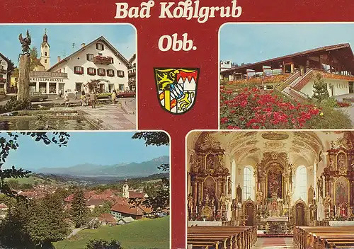 Bad Kohlgrub 4 Teilansichten gl1985 120.119