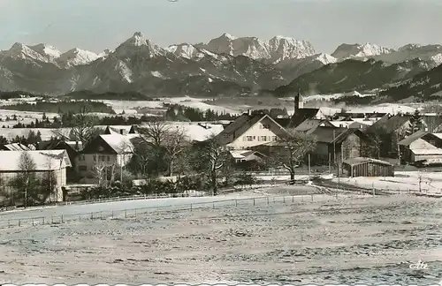 Bad Oy im Allgäu Panorama gl1962 123.367