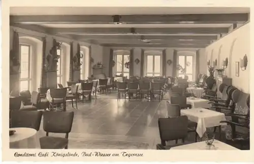 Bad Wiessee Tegernsee Café Königslinde ngl B7252