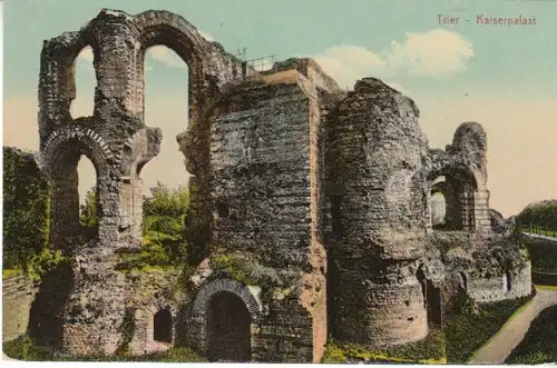 Trier/Mosel Kaiserpalast-Ruine ngl B7302