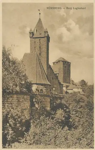 Nürnberg Burg Luginsland ngl 124.636