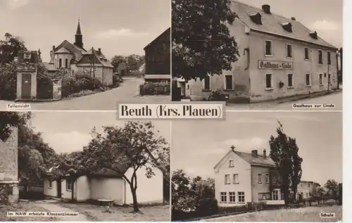 Reuth (Kreis Plauen) Schule Gasthaus gl1967 97.913