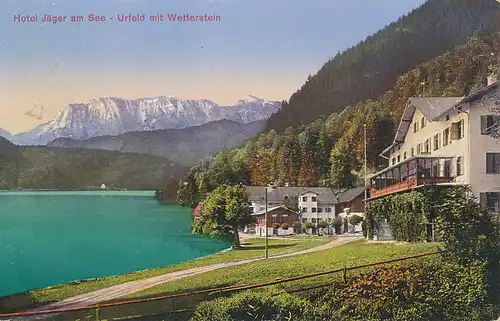 Urfeld am Walchensee Hotel Jäger gl1915 120.142