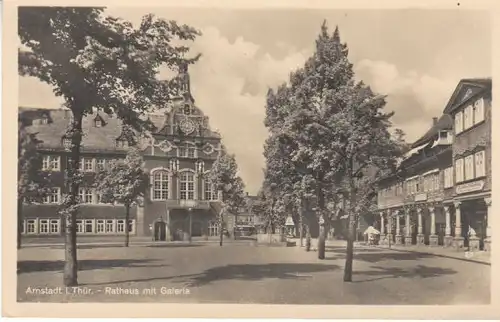 Arnstadt i.Thür. Rathaus Galerie ngl B5615