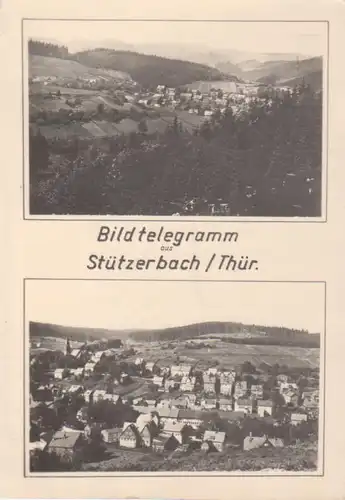 Stützerbach i.Th. Panorama gl1958 96.263