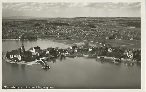 Wasserburg a.B. Panorama vom Flugzeug aus ngl 126.559