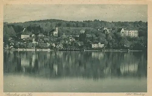 Starnberg am See Teilansicht gl1925 120.197